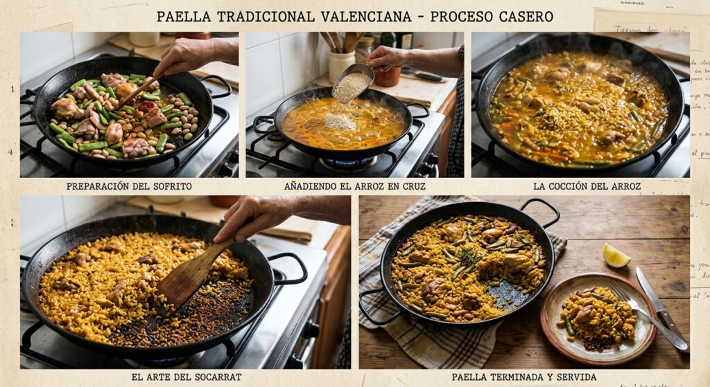 🥘 Traditionelle Paella: lockerer Reis, Socarrat und authentischer Geschmack gemini generated image 24hkys24hkys24hk